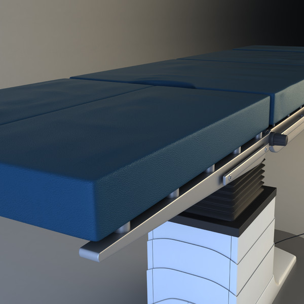 surgical table 3d model - Surgical Table by platinum3dmodels